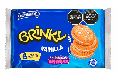 Galleta Brinki Vainilla x 6 UND